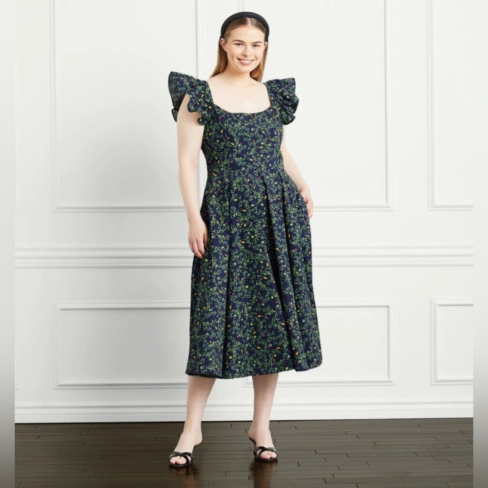 HHH Daphne dress in Midnight Garden